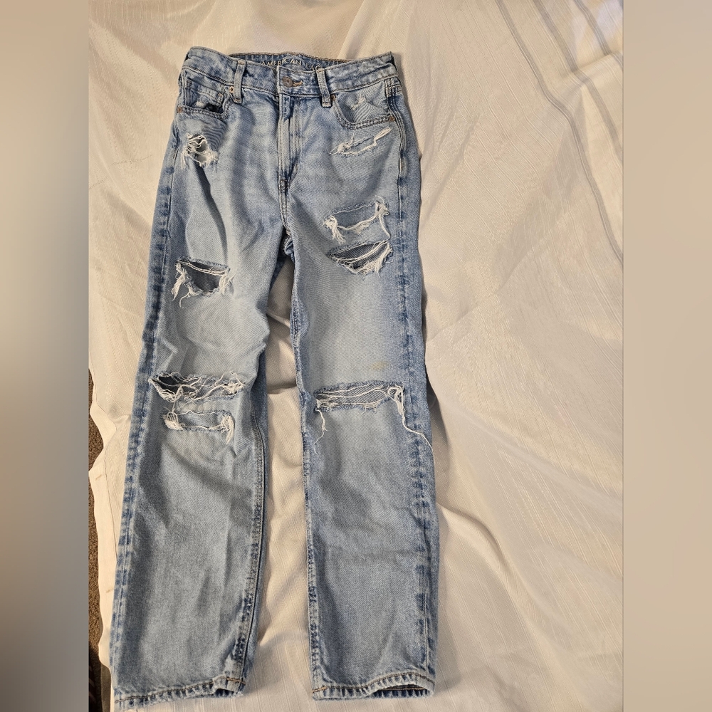 American Eagle Outfitters Light Blue Denim Jeans